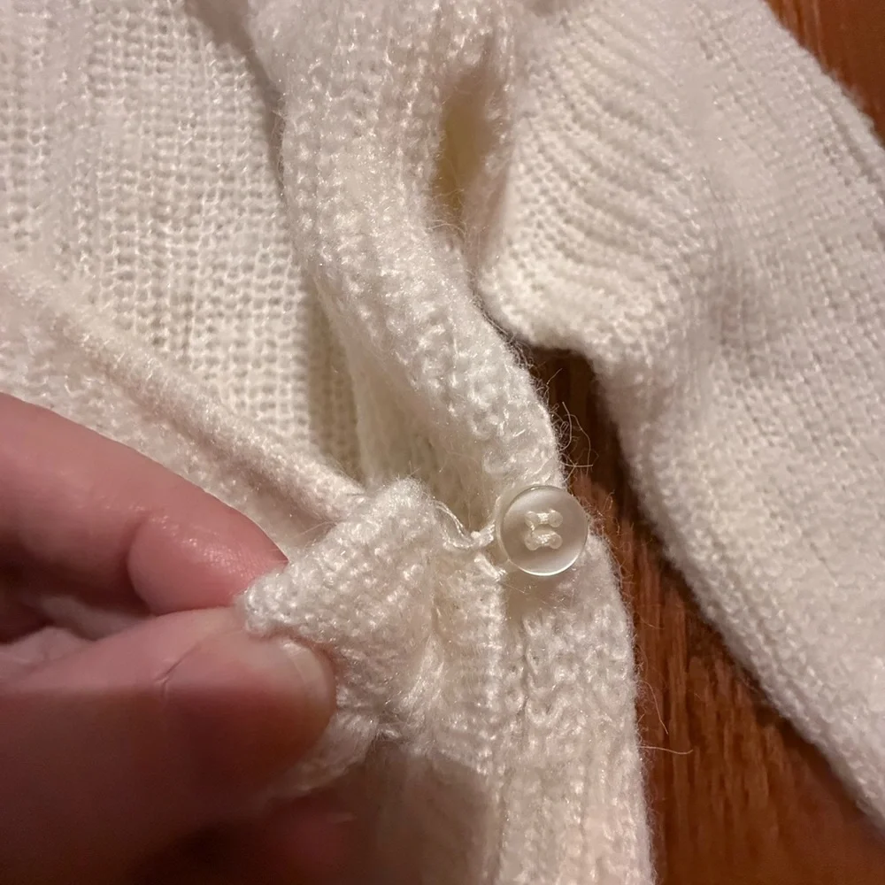 NWOT Zara Wrap Cropped Sweater 2-3 Years - Picture 5 of 8